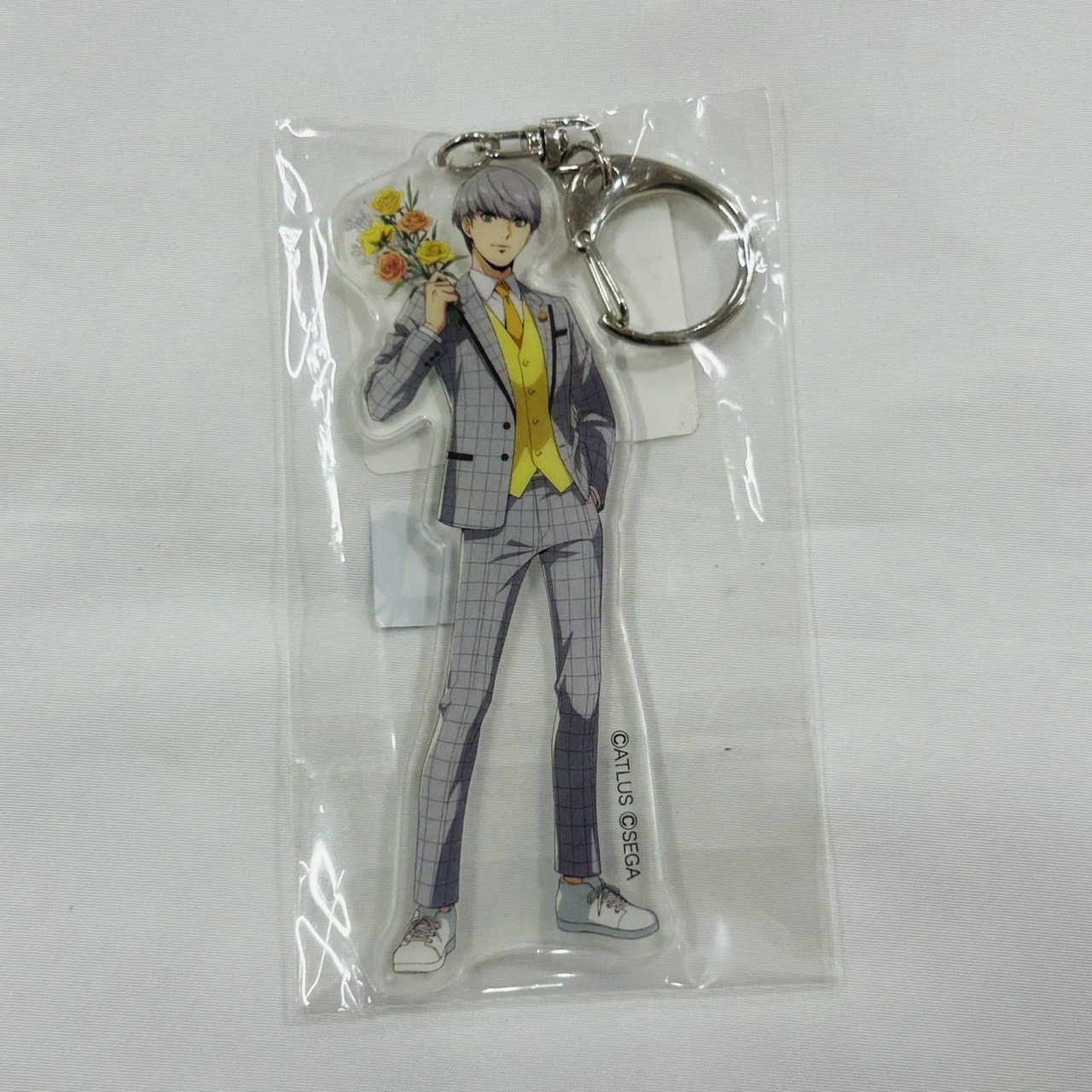Persona Series Escri Collaboration Dessert Buffet Welcome to the Velvet Room Party Acrylic Keychain P4G (Male) Yu Narukami