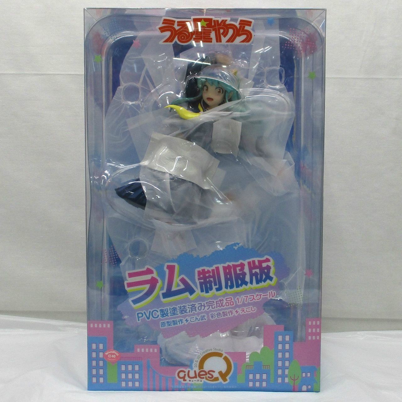 キューズQ うる星やつら ラム 制服版 1/7 完成品フィギュア