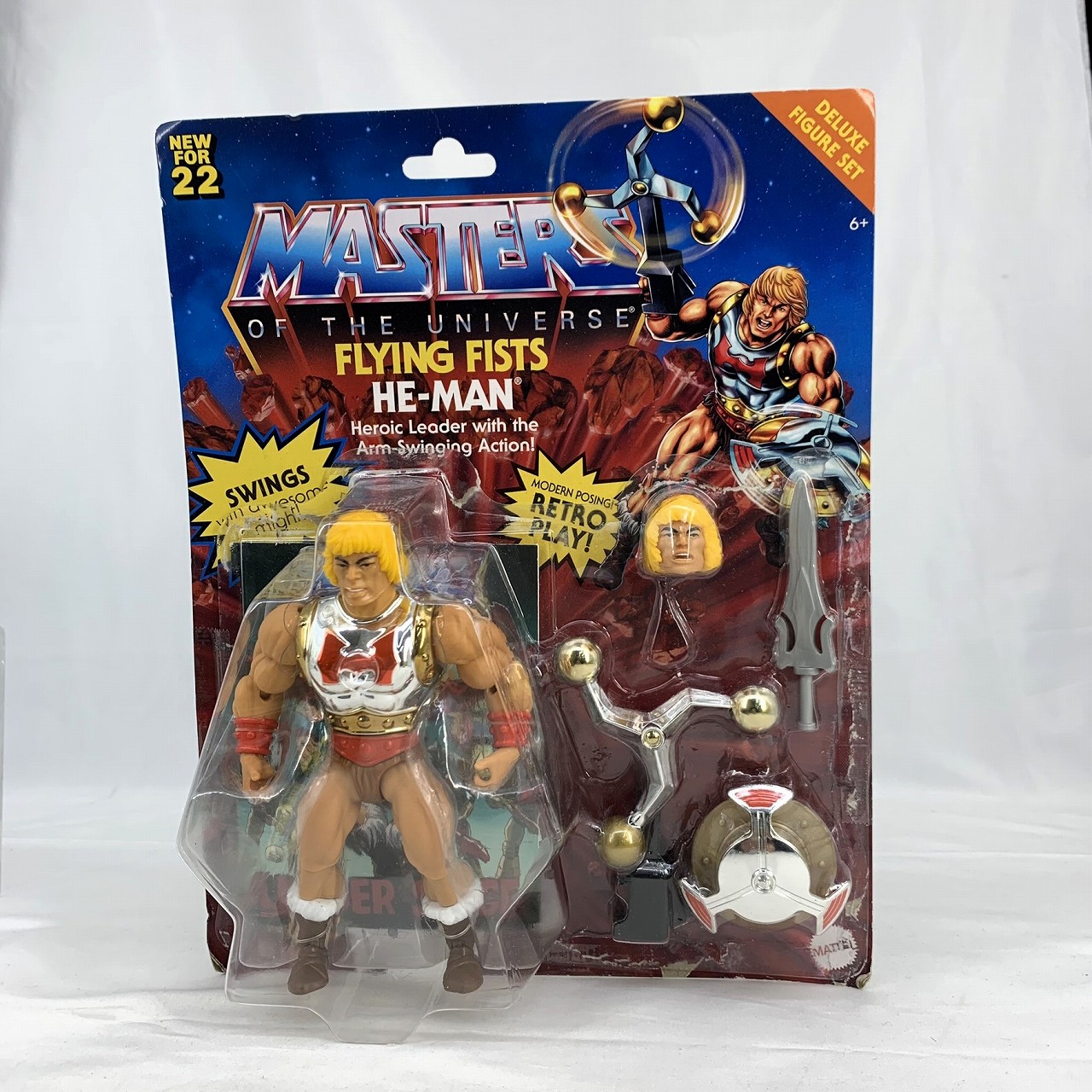 MATTEL DELUXE FIGURE SET [MASTERS OF THE UNIVERSE] FLYING FISTS HE-MAN