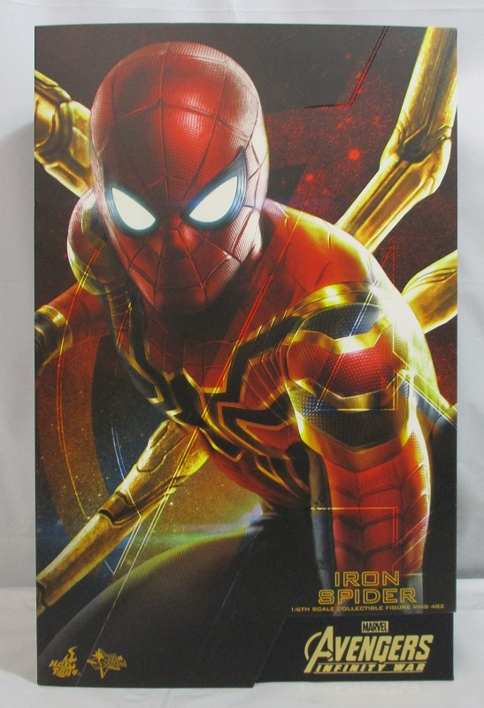 HOT TOYS Movie Masterpiece MMS482 Iron Spider with Hood Neck Cushion