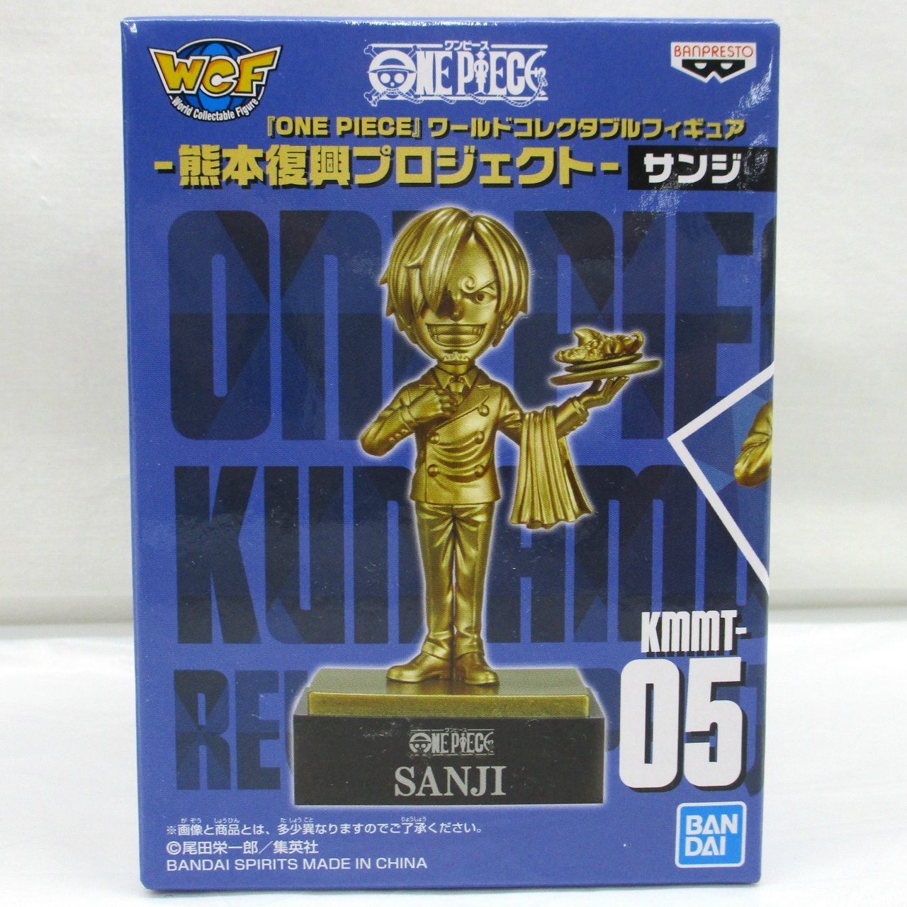 ワンピース ONE PIECE ワールドコレクタブルフィギュア - 熊本復興プロジェクト - 銅像ミニフィギュア サンジ
