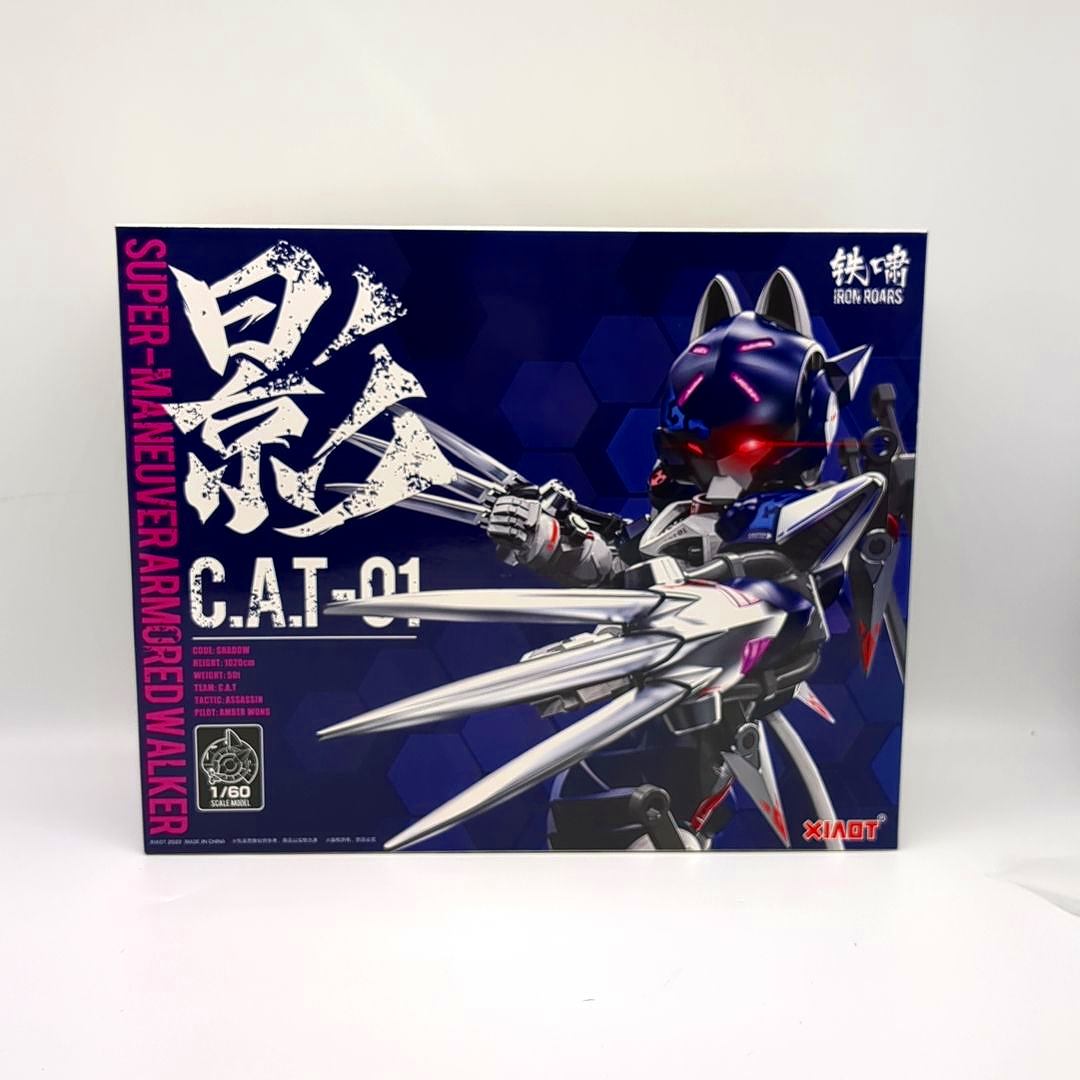 1/60 Super High Mobility Armor Cat Ninja C.A.T-01 Shadow Plastic Model