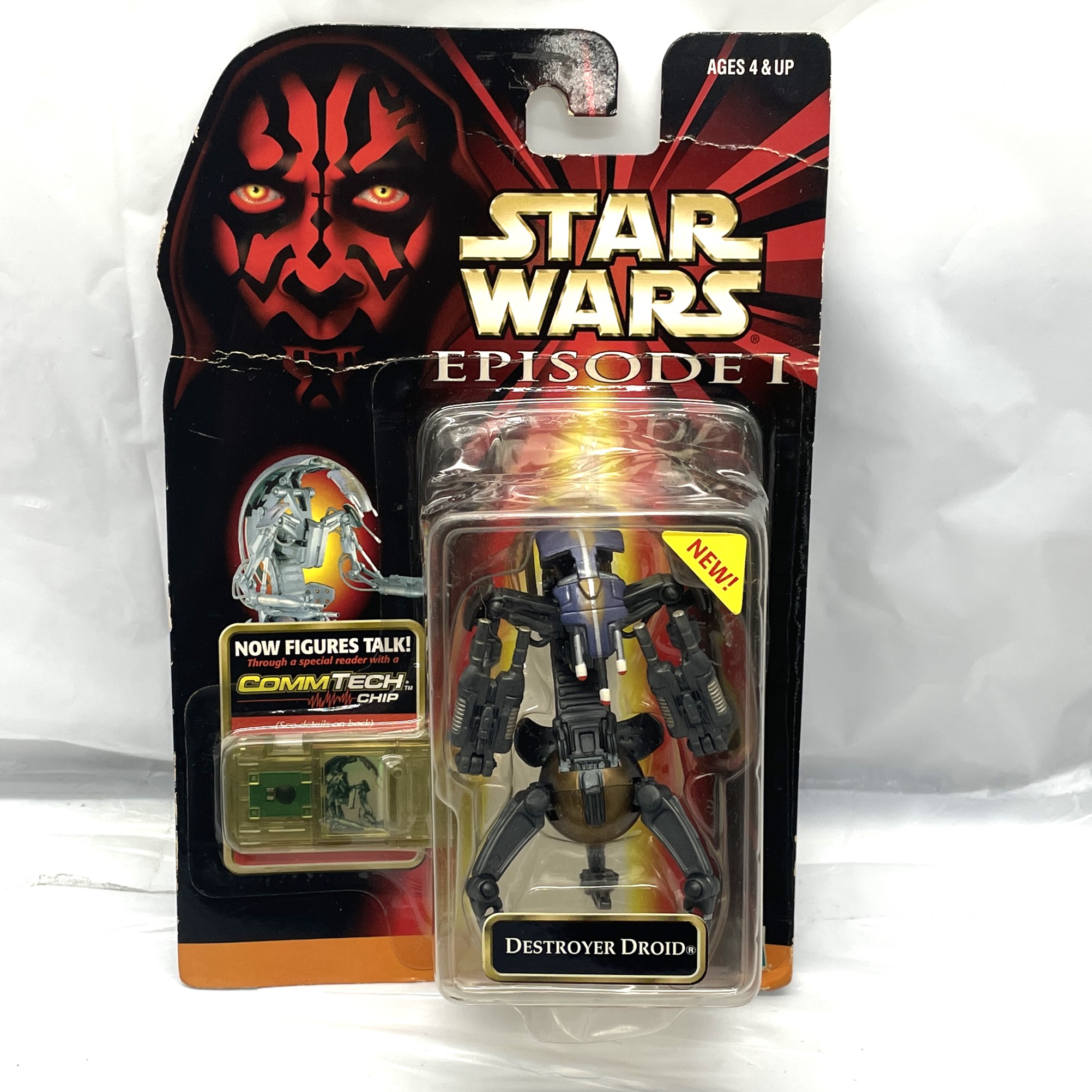 トミー スター・ウォーズ エピソード1 ファントム・メナス　デストロイヤー・ドロイド コムテックフィギュア