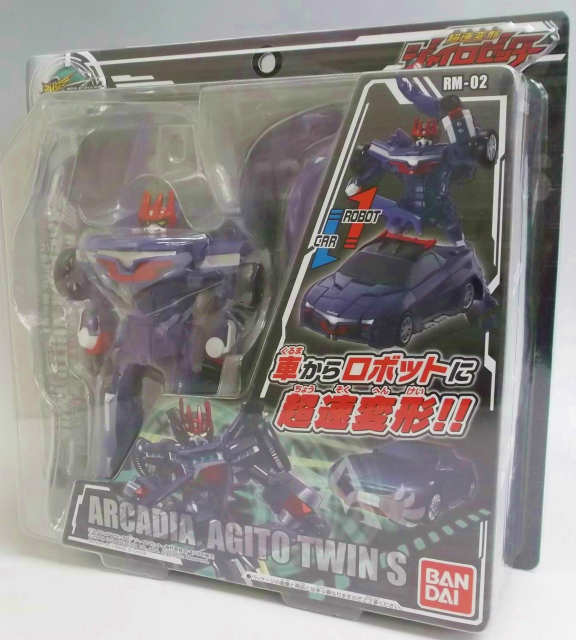 Super High-Speed Transforming Gyrozetter RMS RM-02 Arcadia Agito Twin S