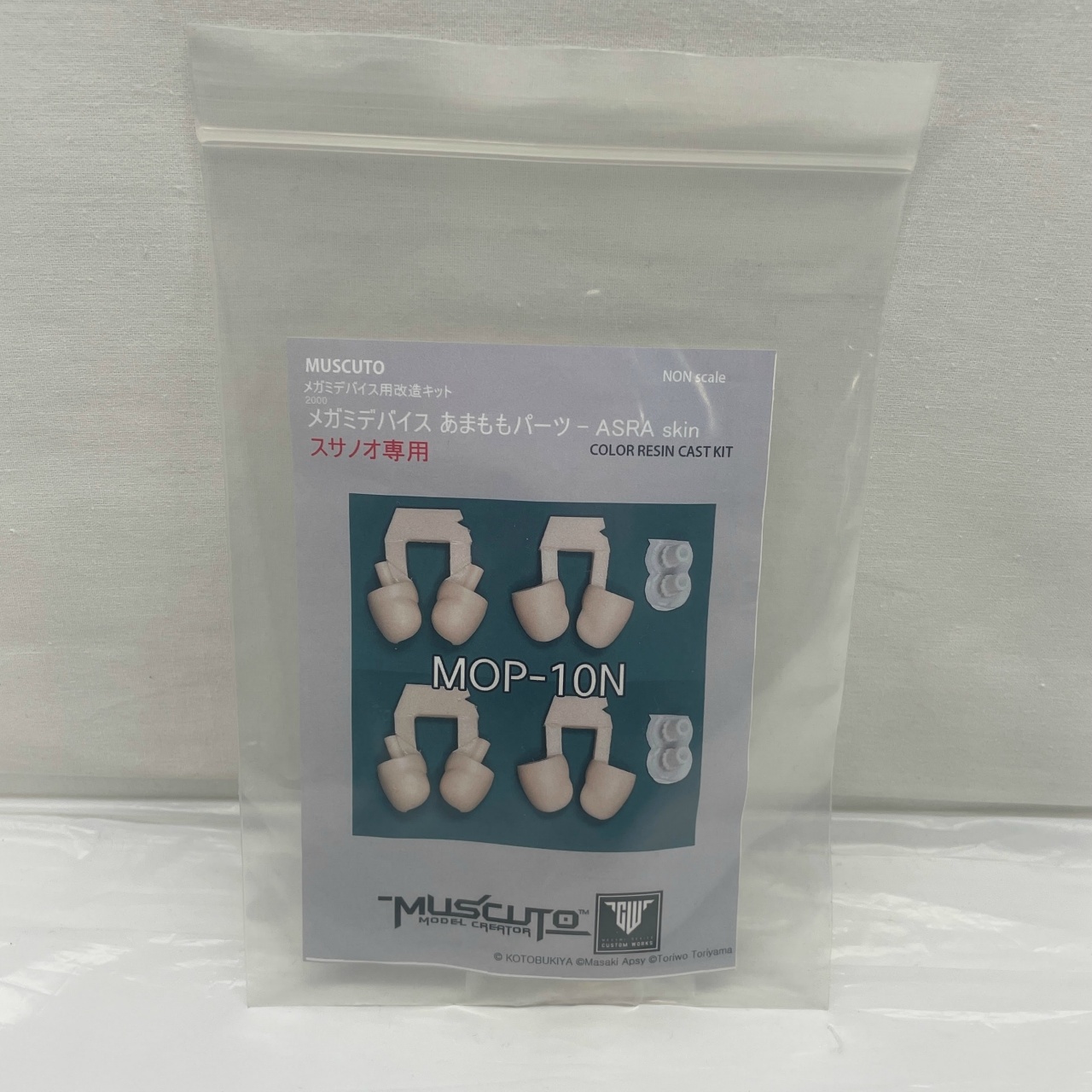 muscoto メガミデバイス用改造キット MOP-10N メガミデバイス あまももパーツ-ASRA skin スサノオ専用