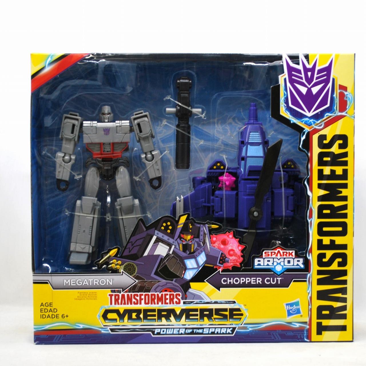 Transformers Cyberverse Megatron and Chopper Cut