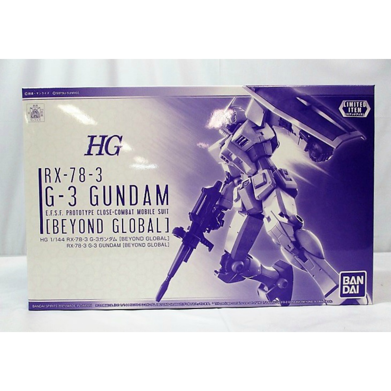 HG 1/144 RX-78-3 G-3 Gundam [BEYOND GLOBAL]