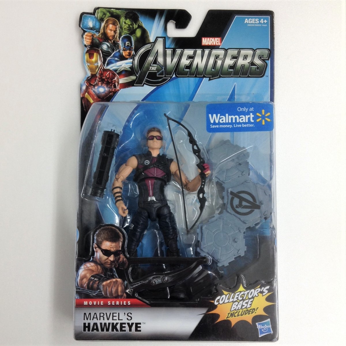 Walmart Exclusive HASBRO Marvel 6inch Action Figure Movie Series Hawkeye