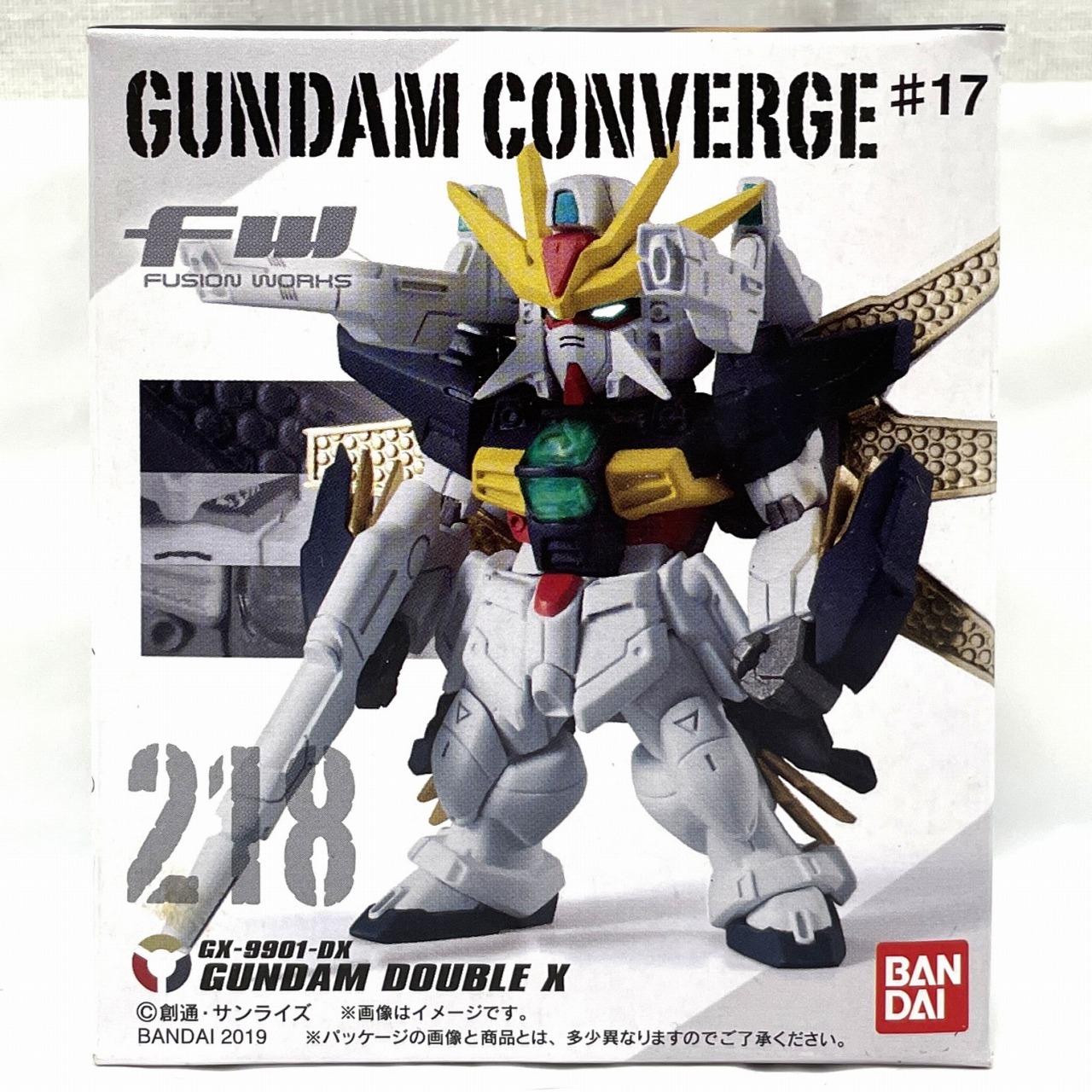 FW Gundam Converge #17 218 Gundam Double X