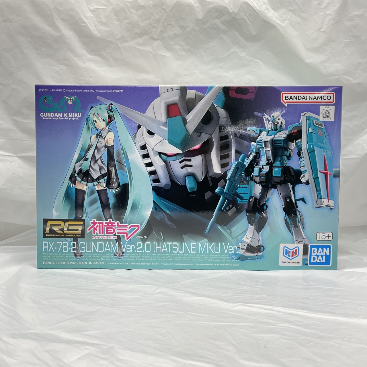 RG 1/144 RX-78-2 ガンダム Ver.2.0 [初音ミクVer.]