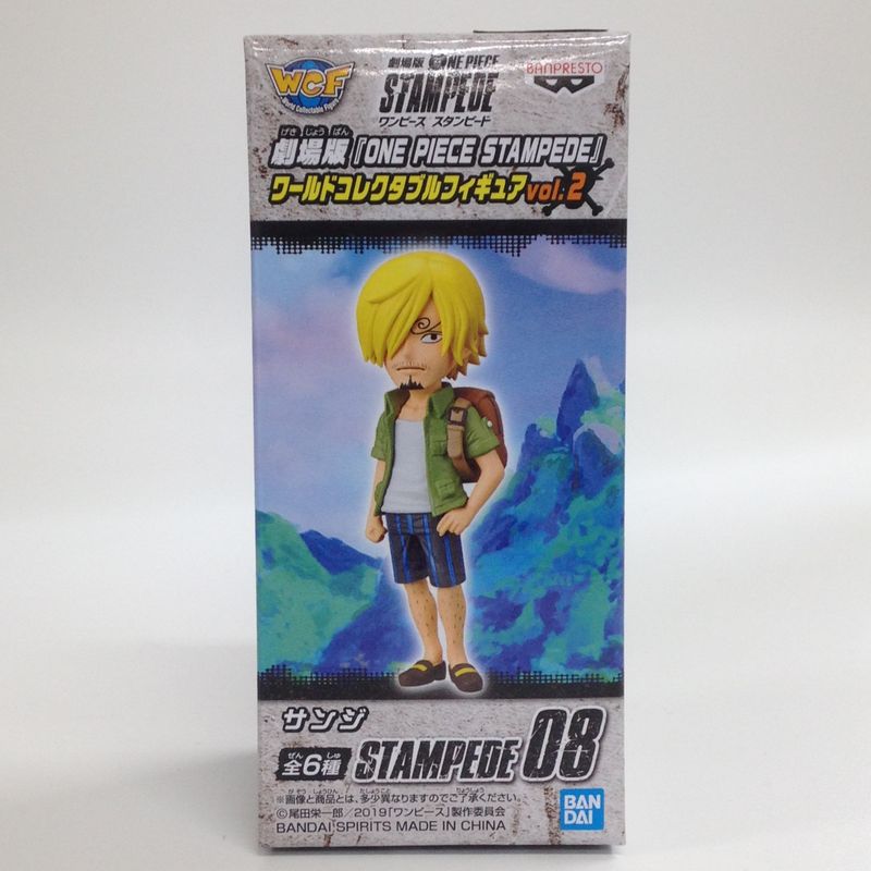 ワンピース ワールドコレクタブルフィギュア ONE PIECE STAMPEDE vol.2 STAMPEDE08 サンジ 39648