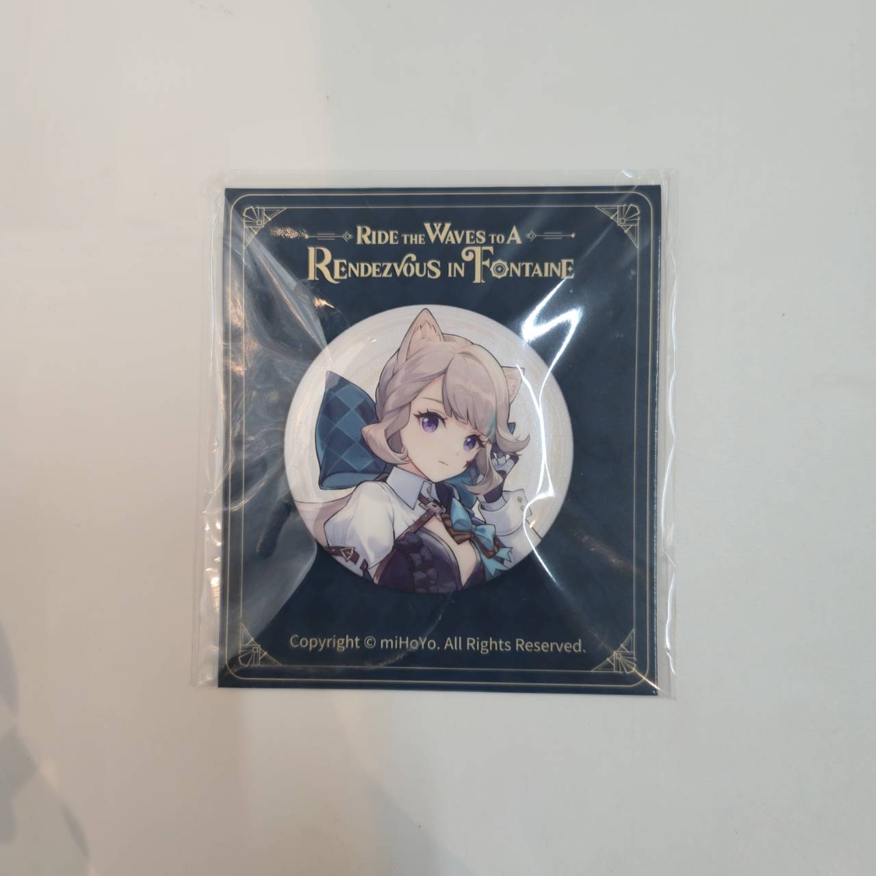 原神 2023ゲームアート展覧会シリーズ 缶バッジ リネット