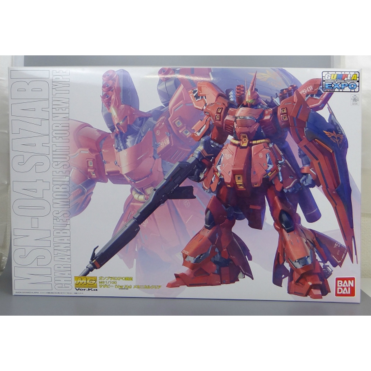 MG 1/100 MSN-04 サザビー (Ver.Ka) メカニカルクリア ガンプラEXPO限定