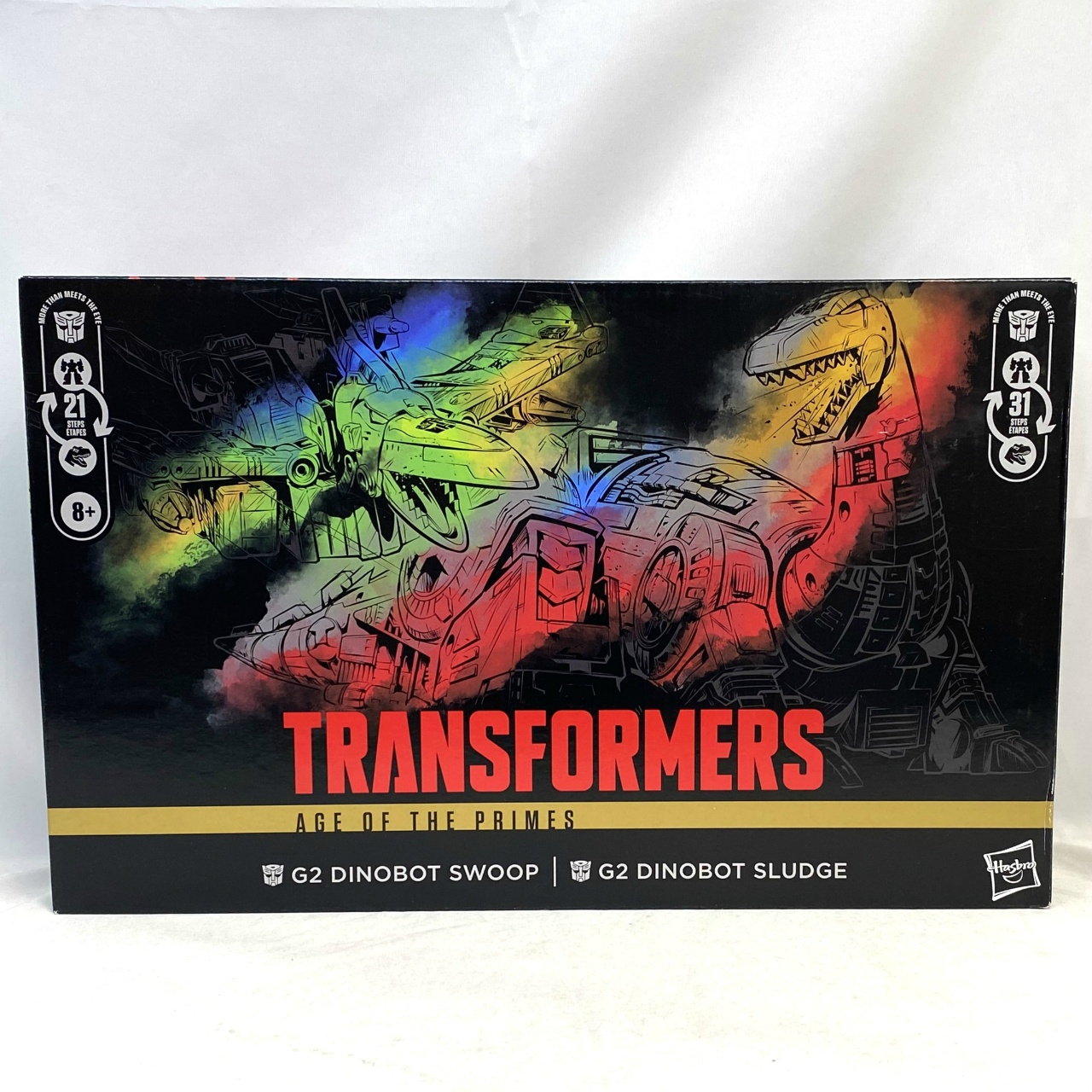 ハズブロ トランスフォーマー エイジ・オブ・ザ・プライム G2 ディノボット スワープ & G2 ディノボット スラッジ
