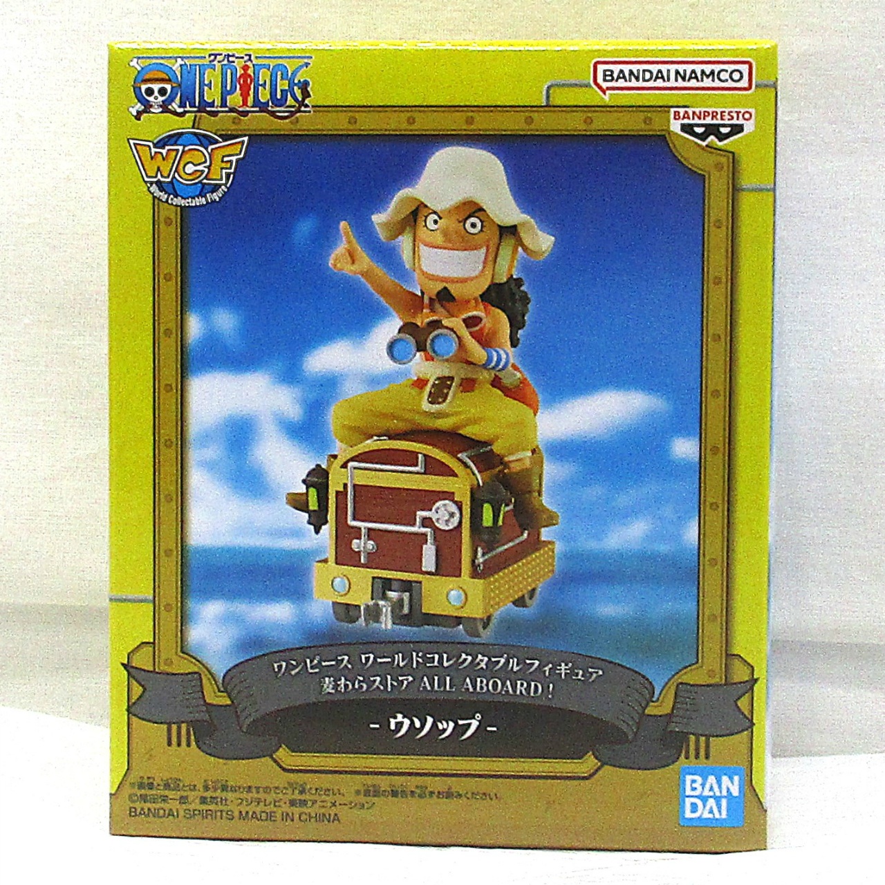 バンダイスピリッツ ワールドコレクタブルフィギュア 麦わらストア ALL ABOARD! -ウソップ-
