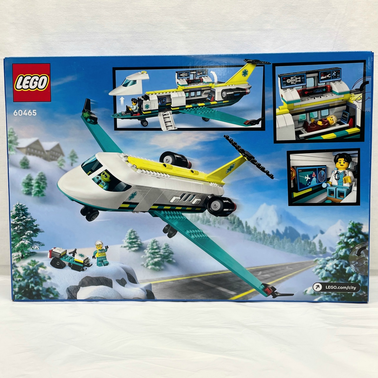 LEGO レゴ シティ 救急輸送機 #60465