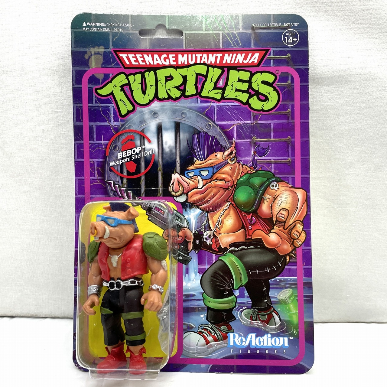 スーパー7 リ・アクション ティーンエイジ・ミュータント・ニンジャ・タートルズ TMNT ビーバップ