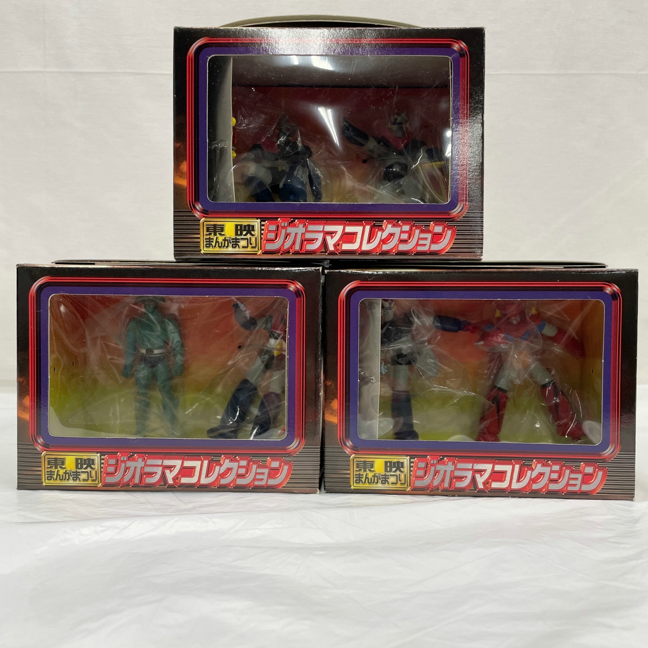 バンプレスト 東映まんがまつり ジオラマコレクション 全3種セット