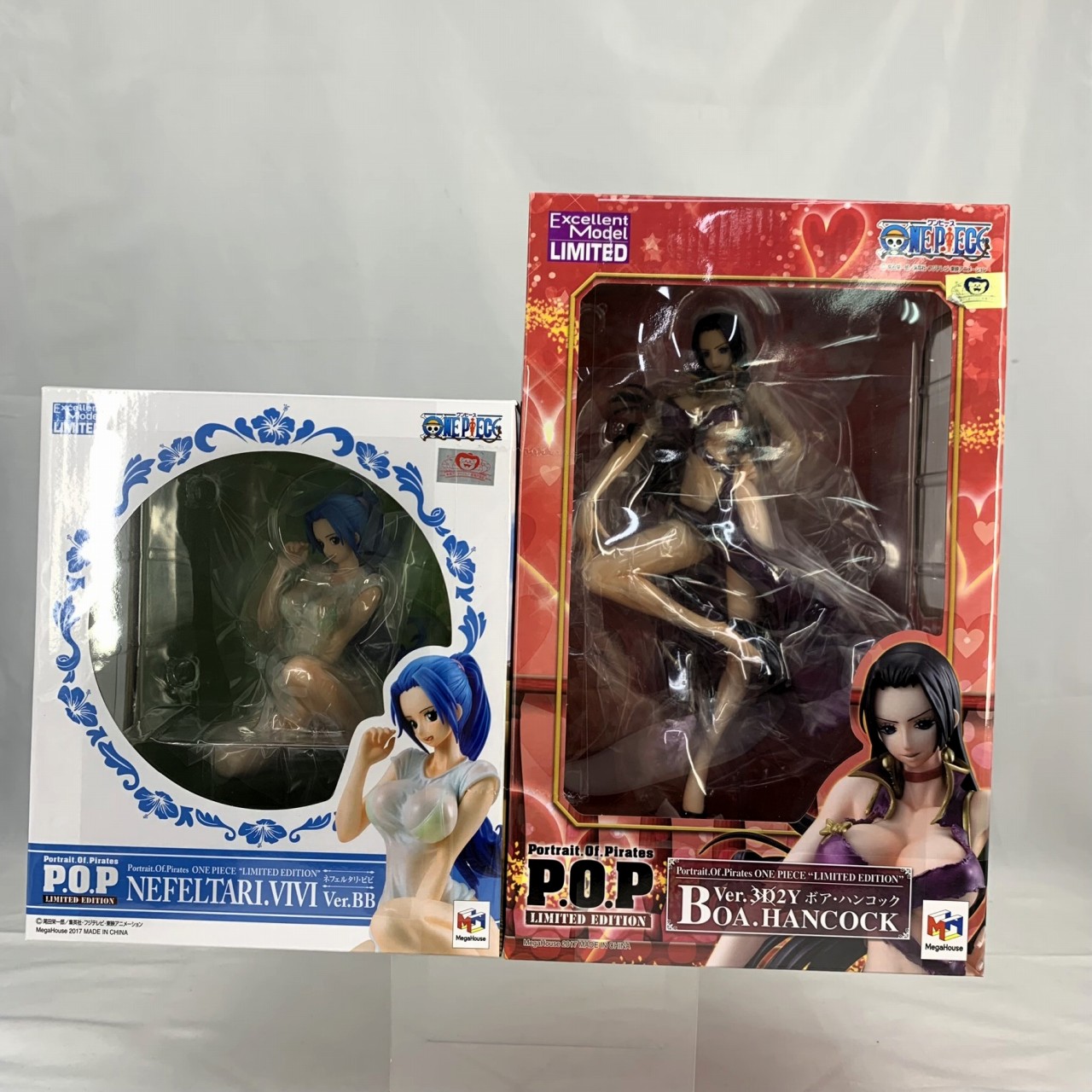 ワンピース メガハウス P.O.P LIMITED EDITION 王女&女帝 【美の競艶】