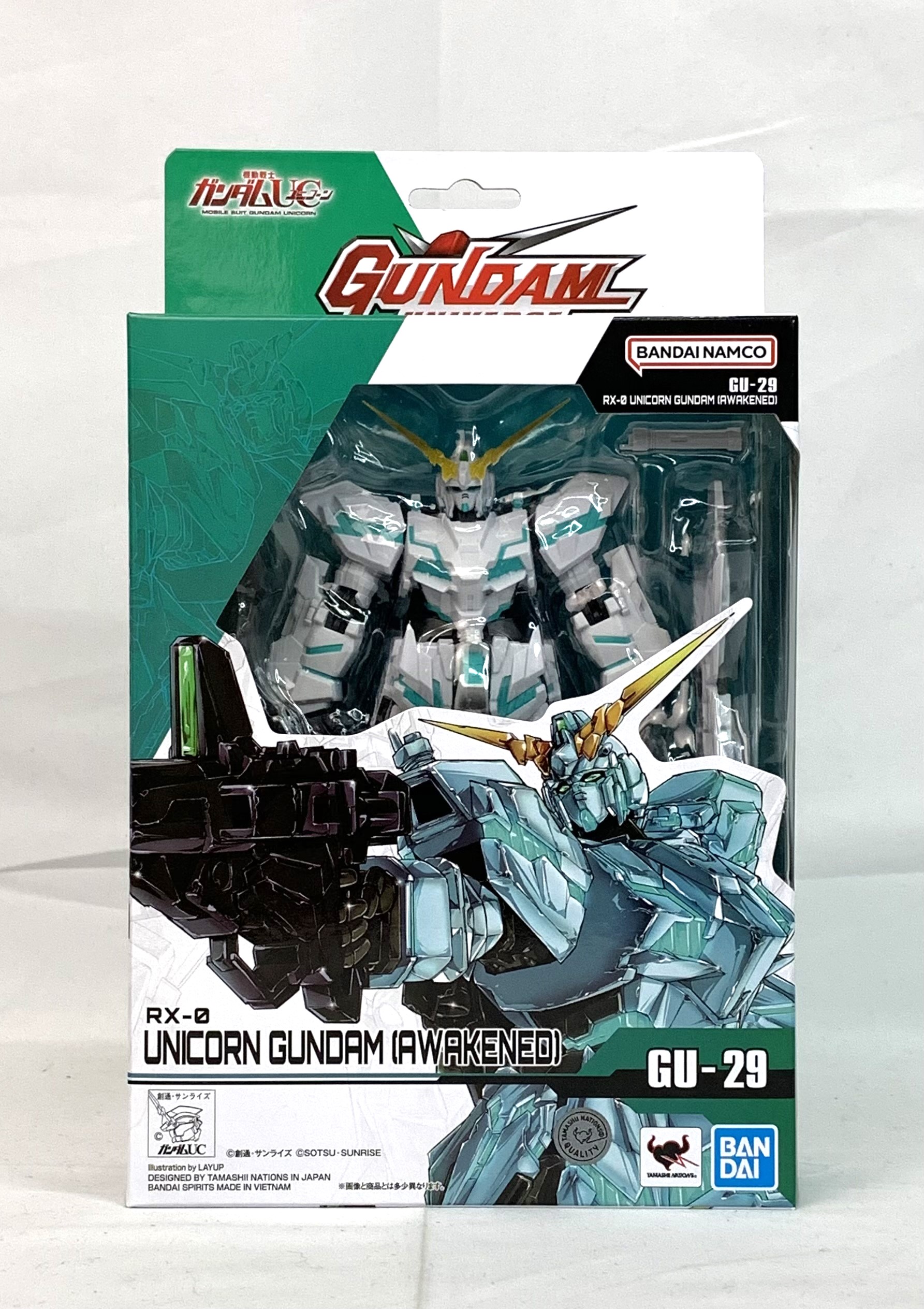 GUNDAM UNIVERSE RX-0 UNICORN GUNDAM (AWAKENED) (ユニコーンガンダム 覚醒時)