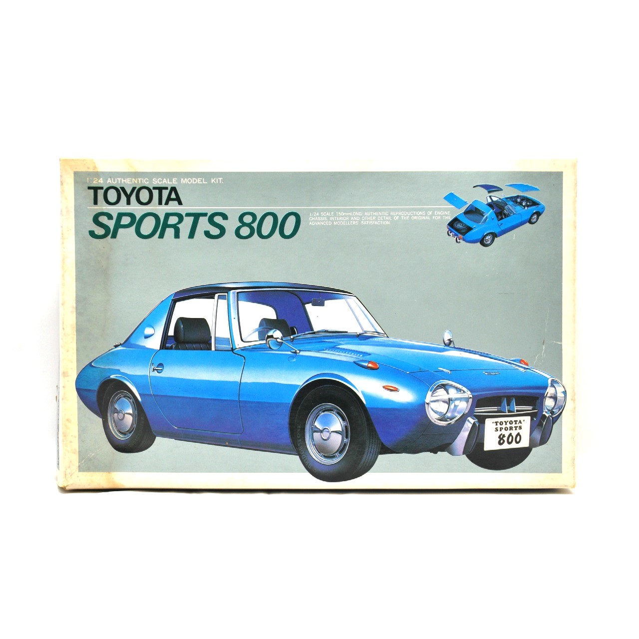 ニットー 1/24 トヨタスポーツ800 AUTHENTIC SCALE MODEL KIT