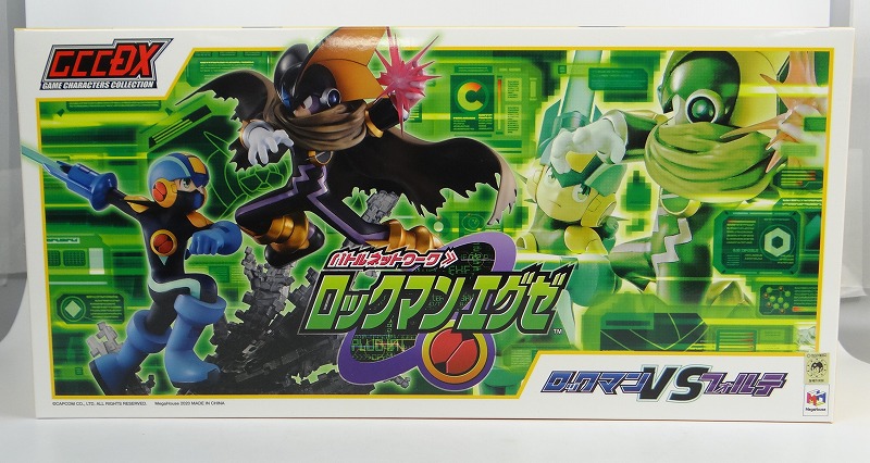 MegaHouse Game Character Collection Deluxe Mega Man vs Bass