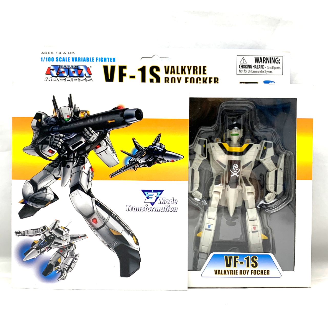 トイナミ 1/100 超時空要塞マクロス VF-1S ロイ・フォッカー専用バトロイド・バルキリー