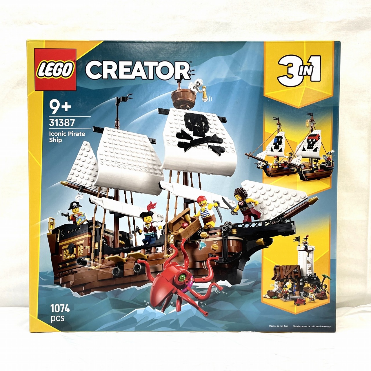 LEGO クリエイター 海賊船とクラーケン #31387