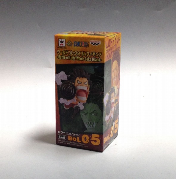 OnePiece World Collectable Figure -Battle of Luffy Whole Cake Island- Monkey D. Luffy Snakeman