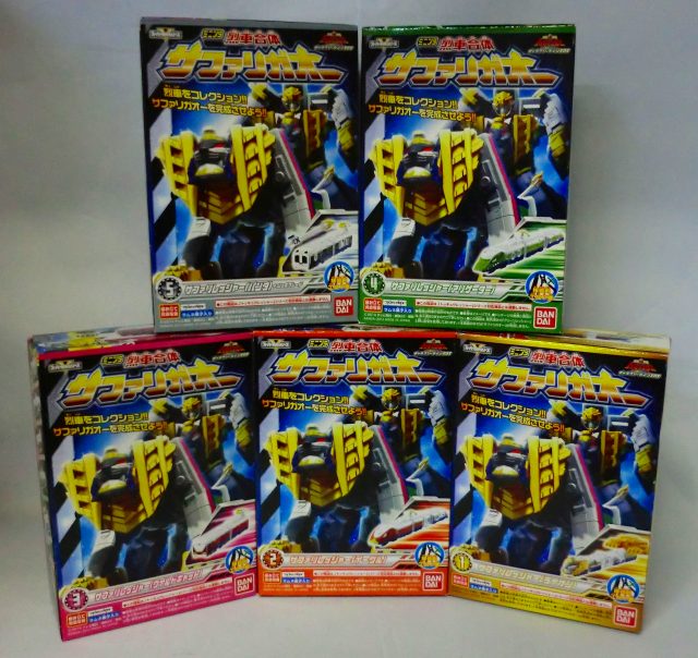 Candy Toy Plastic Model ToQger - Safarigaoh 5 vehicle set Candy Toy
