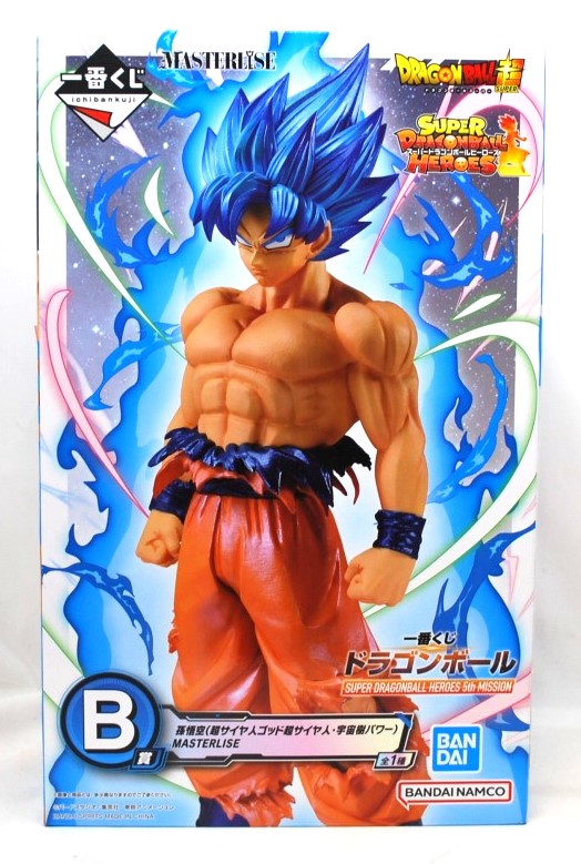 一番くじ ドラゴンボール SUPER DRAGONBALL HEROES 5th MISSION B賞 孫悟空(超サイヤ人ゴッド超サイヤ人・宇宙樹パワー) MASTERLISE