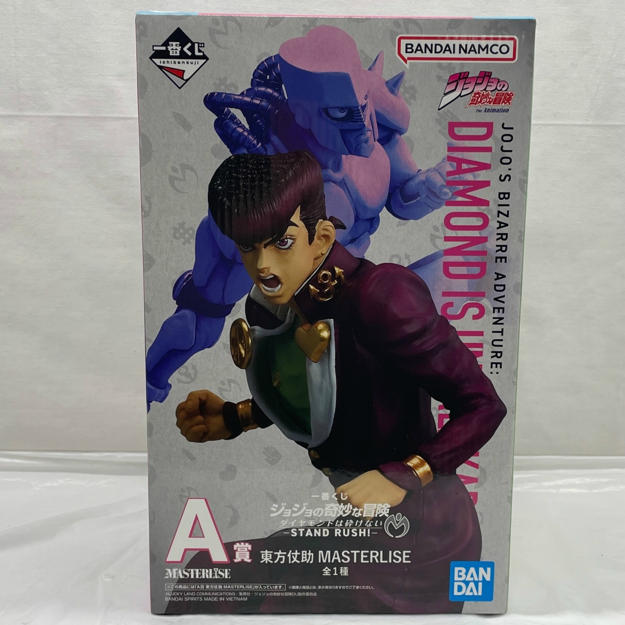 一番くじ ジョジョの奇妙な冒険 ダイヤモンドは砕けない -STAND RUSH!- A賞 東方仗助 MASTERLISE