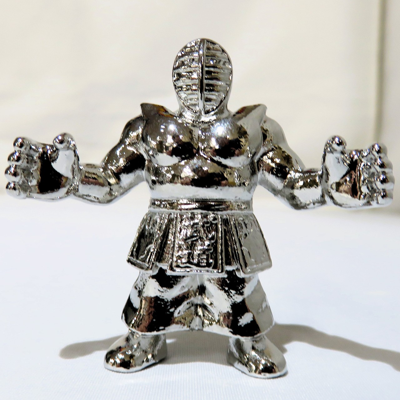 キン消し ダイキャストキンケシ4 ビッグ・ザ・武道(銀メッキver.)